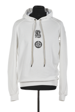 Load image into Gallery viewer, hooded sweatshirt with print  •  off-white
